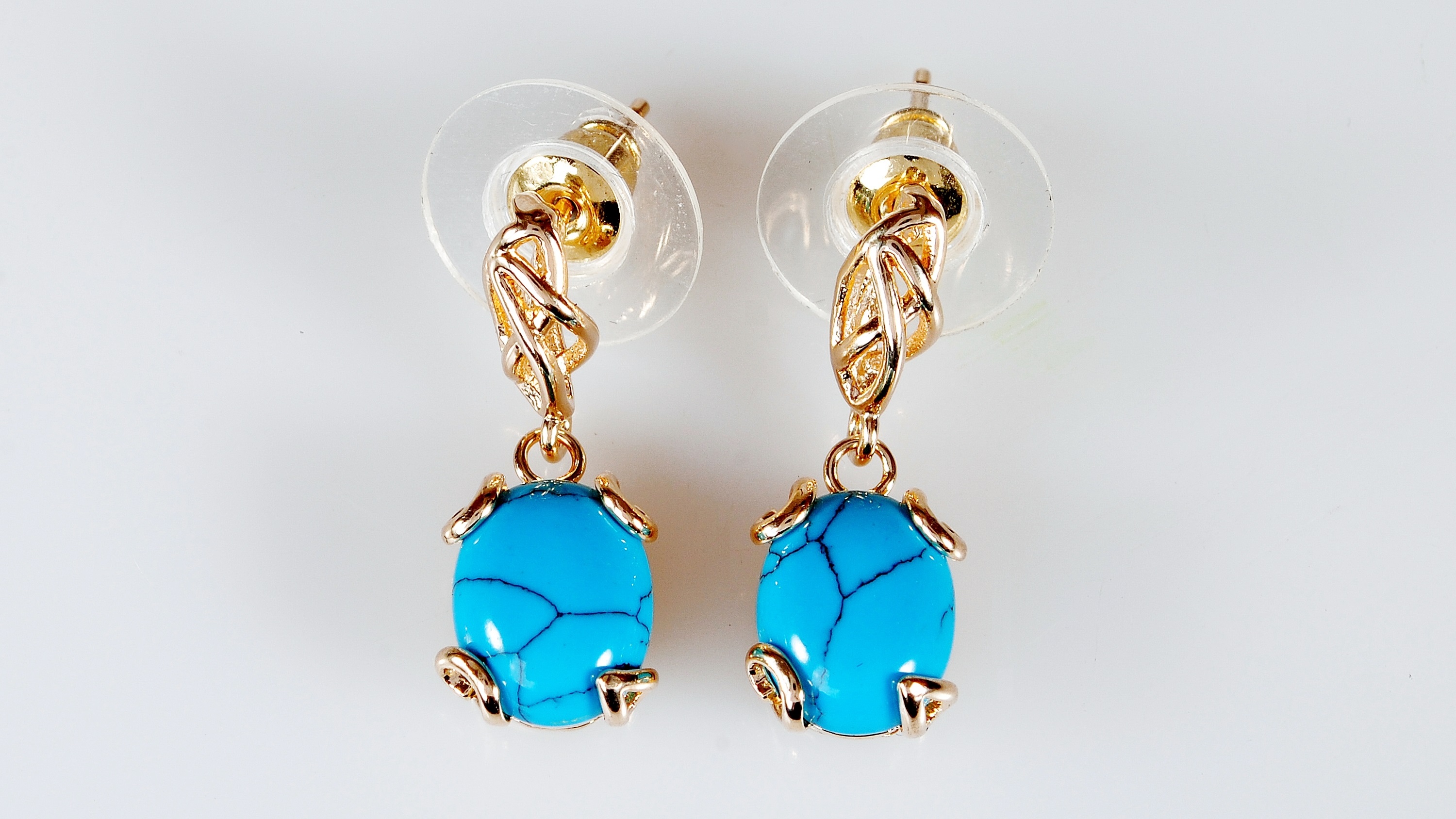

Серьги из ювелирного сплава Lotus Jewelry 3037E-16tq, бирюза, 3037E-16tq