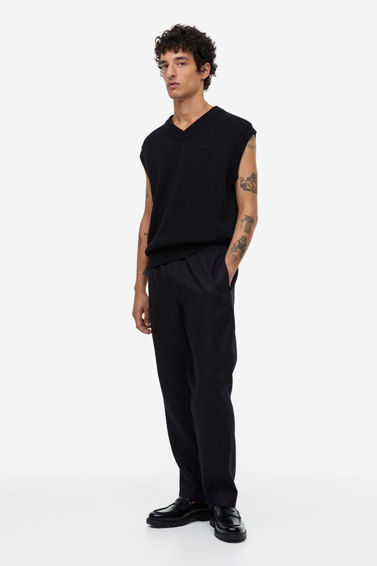 

Брюки мужские H&M 1035679005 черные M (доставка из-за рубежа), 1035679005