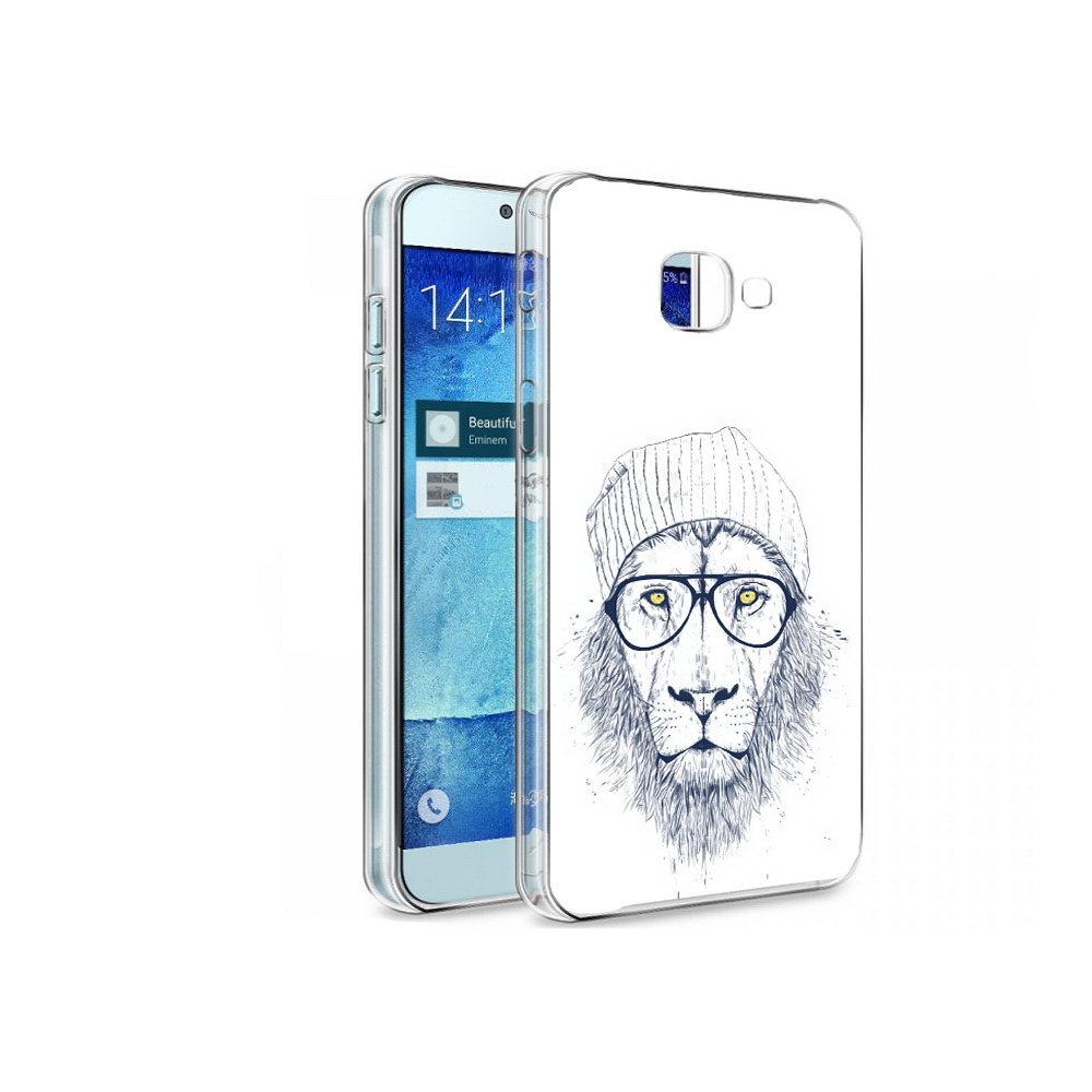 

Чехол MyPads Tocco для Samsung Galaxy A8 хиппи лев, Tocco