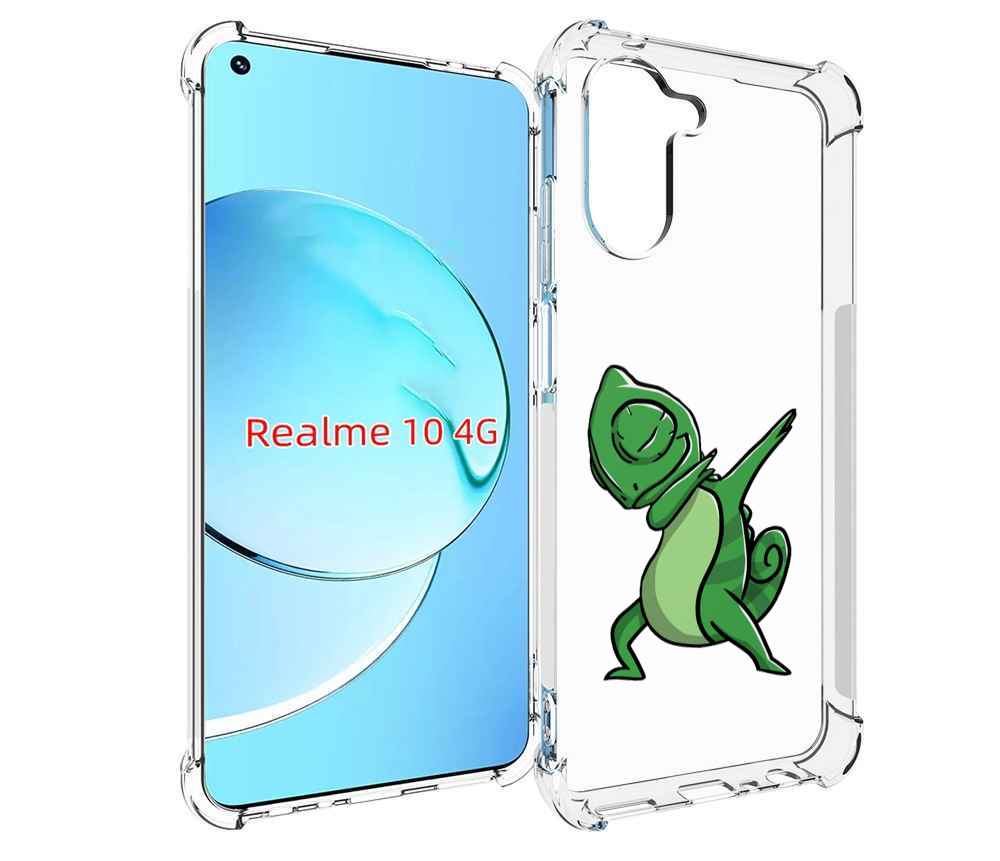 

Чехол MyPads крутой-хамелеон для Realme 10, Прозрачный, Tocco