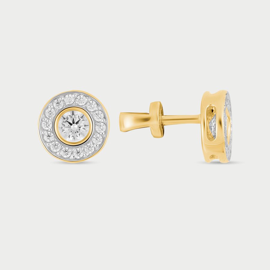 

Серьги из золота с фианитом GOLD CENTER с662, с662