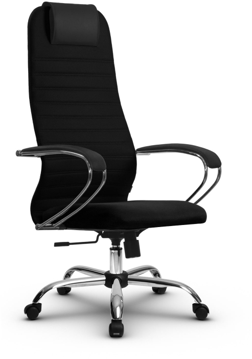 Кресло компьютерное SU-В-10/подл.131/осн.003 Черный