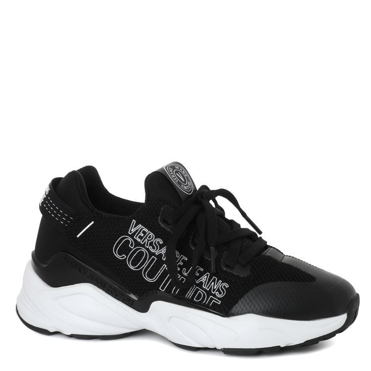 фото Кроссовки женские versace jeans couture 72va3sw5 черные 37 eu