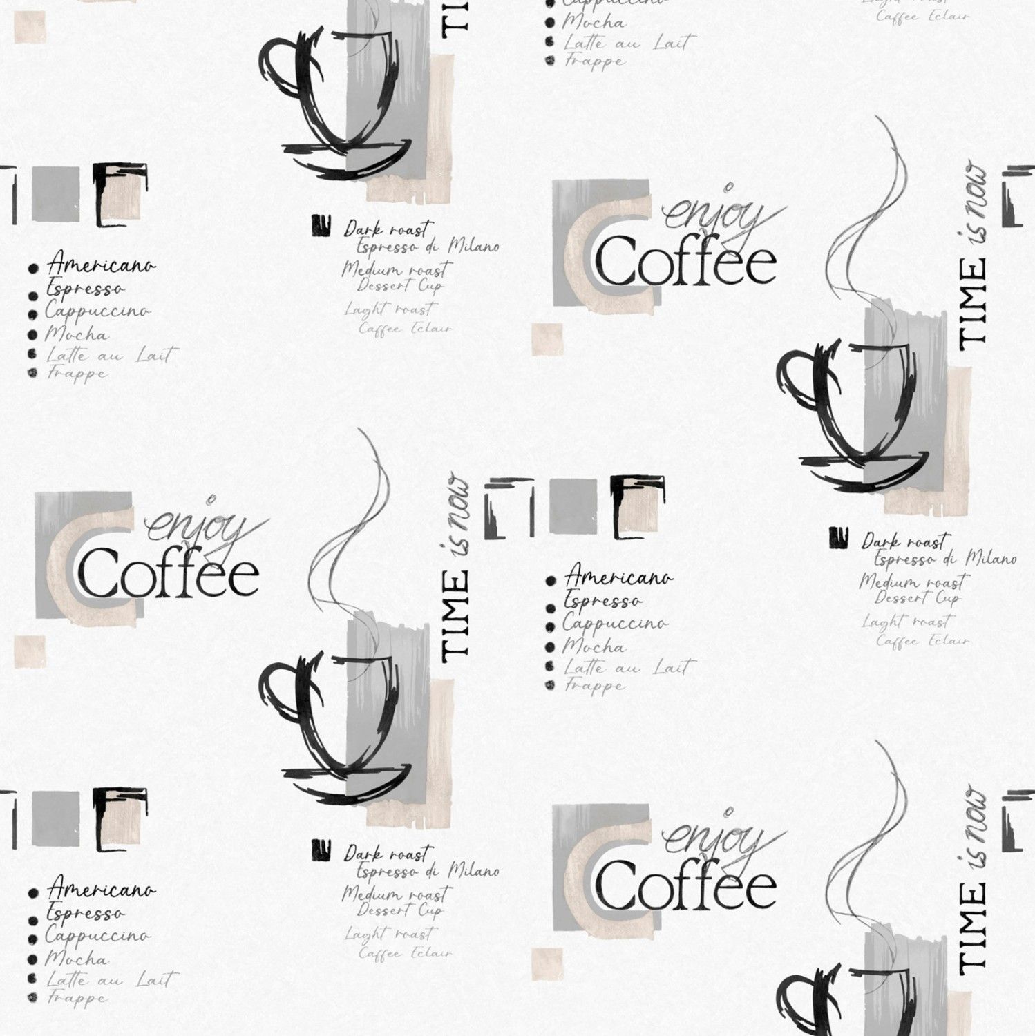 

Обои WallSecret Basic 8808-11 Espresso флизелиновые 1_06x10м, Белый