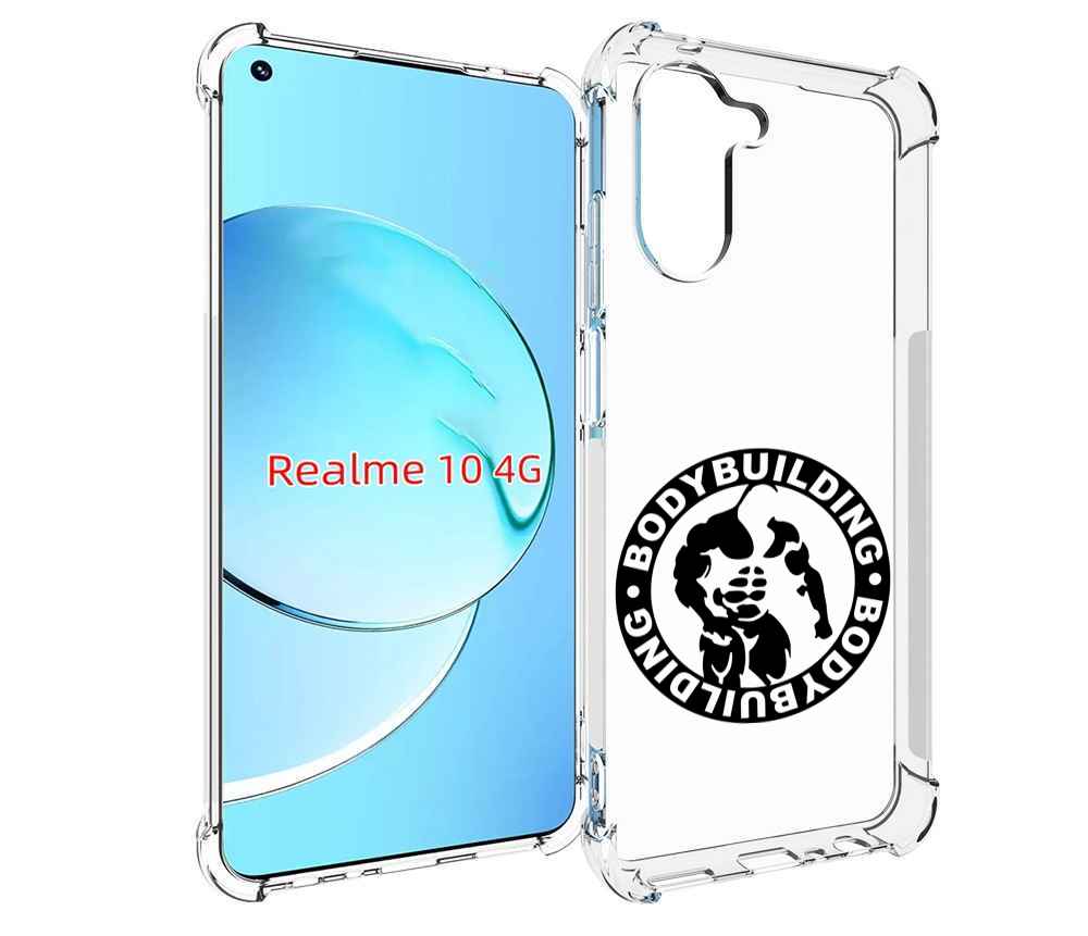 

Чехол MyPads бодибилдинг для Realme 10, Прозрачный, Tocco