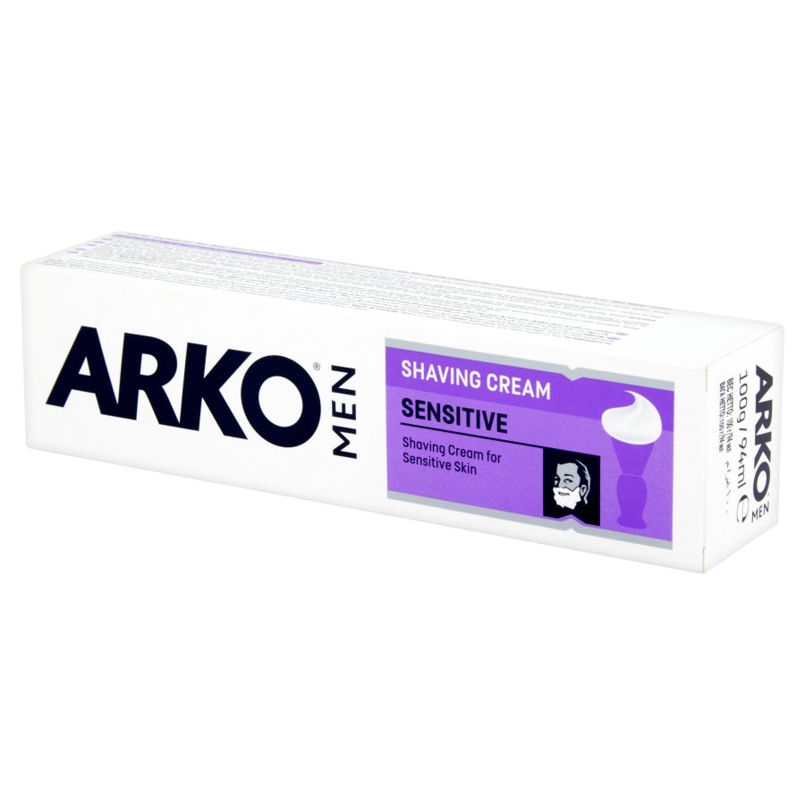 Крем для бритья Sensitive Arko Men 100г arko пена для бритья sensitive 200