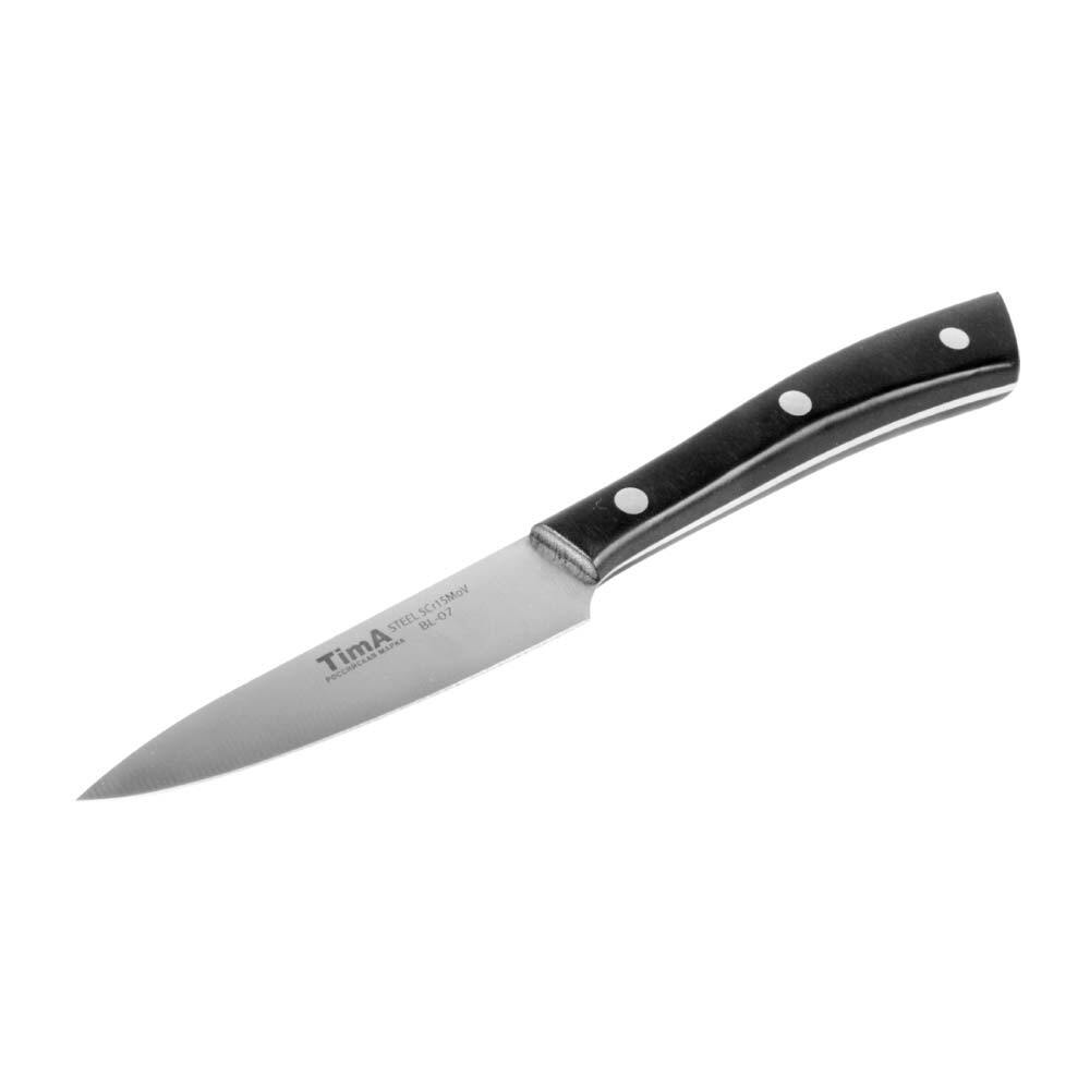 Нож для чистки овощей TimA BlackLine BL-07, 8,9 см