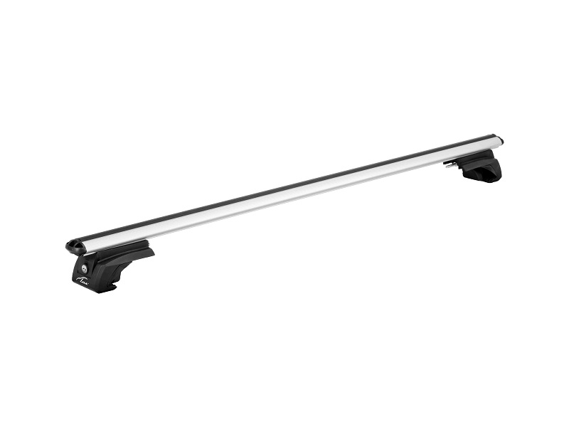 

Багажник LUX ЭЛЕГАНТ с замками, дуги аэро-классик (53мм) 1,2м на Киа Спортейдж 2 214817, Серый