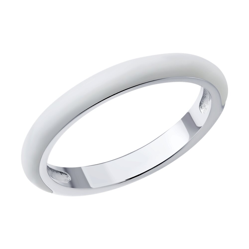 

Кольцо из серебра р. 18,5 SOKOLOV 94013784, эмаль, 94013784