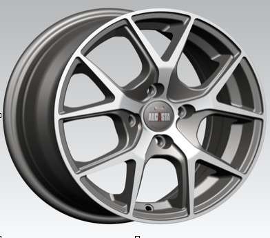 

Колесный диск Alcasta M52 (BF) 6xR15 ET38 5*100 D57.1, Черный