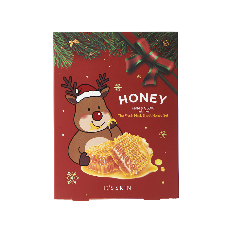 фото Набор тканевых масок it's skin, с мёдом the fresh mask sheet honey, 20 г*5 шт