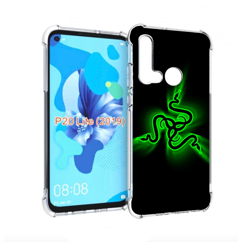 Чехол бампер MyPads Razer для Huawei P20 Lite (2019)