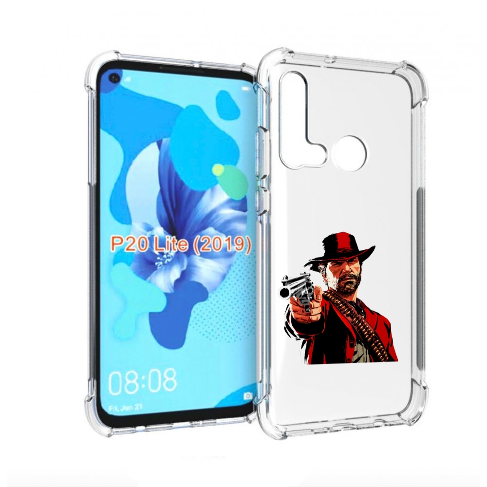 

Чехол бампер MyPads Red-Dead-Redemption-2-РДР-2 для Huawei P20 L, Прозрачный, Tocco
