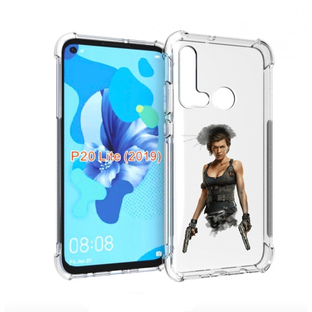 

Чехол бампер MyPads Resident-Evil для Huawei P20 Lite (2019), Прозрачный, Tocco