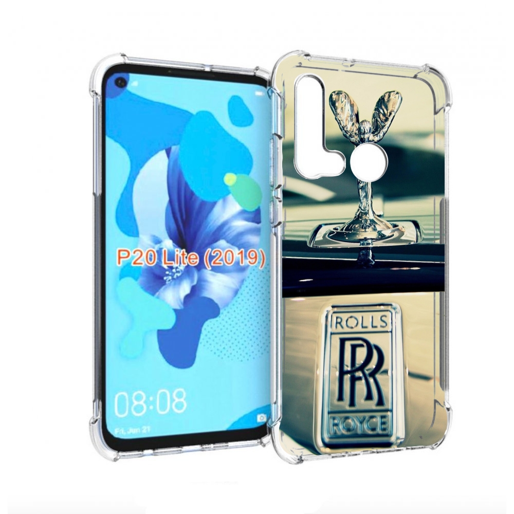 

Чехол бампер MyPads Rolls Royce ролс роис 1 для Huawei P20 Lite, Прозрачный, Tocco