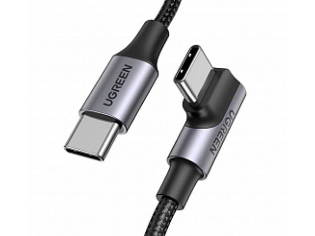 Кабель usb type-c - usb type-c uGreen US334 1 м черный