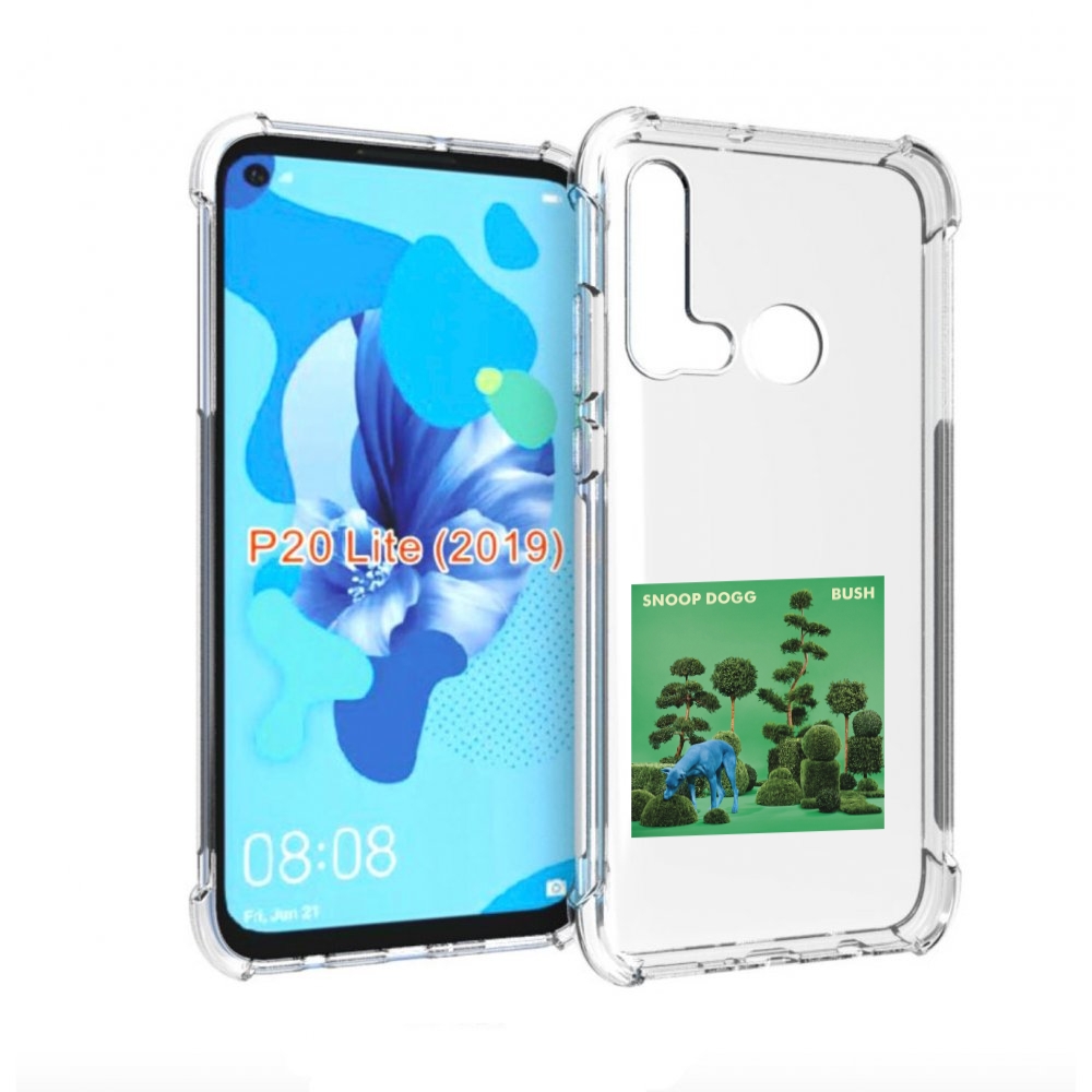 

Чехол Бампер Mypads Snoop Dogg Bush Для Huawei P20 Lite (2019), Прозрачный, Tocco