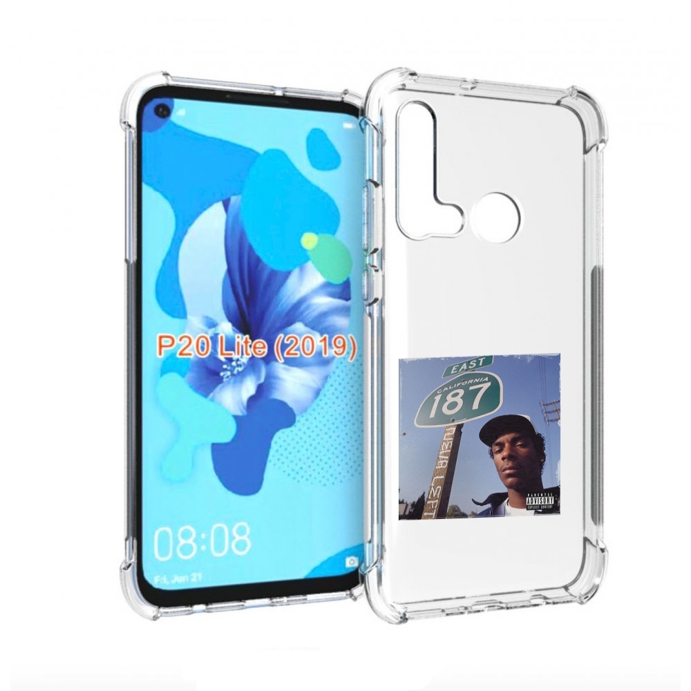 

Чехол Бампер Mypads Snoop Dogg Neva Left Для Huawei P20 Lite (20, Прозрачный, Tocco