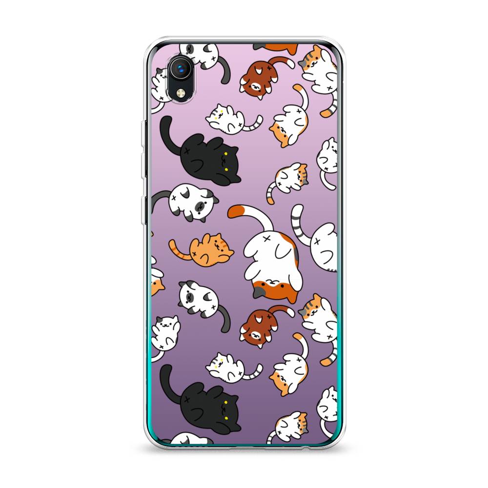 

Чехол Awog на Vivo Y91c/Y1s "Котопад", Разноцветный, 263250-7