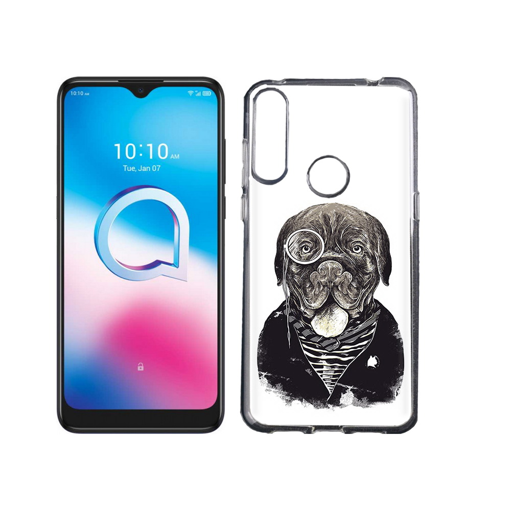 

Чехол MyPads Tocco для Alcatel 3L (2020) 5029Y солидный песик (PT159035.666.615), Tocco