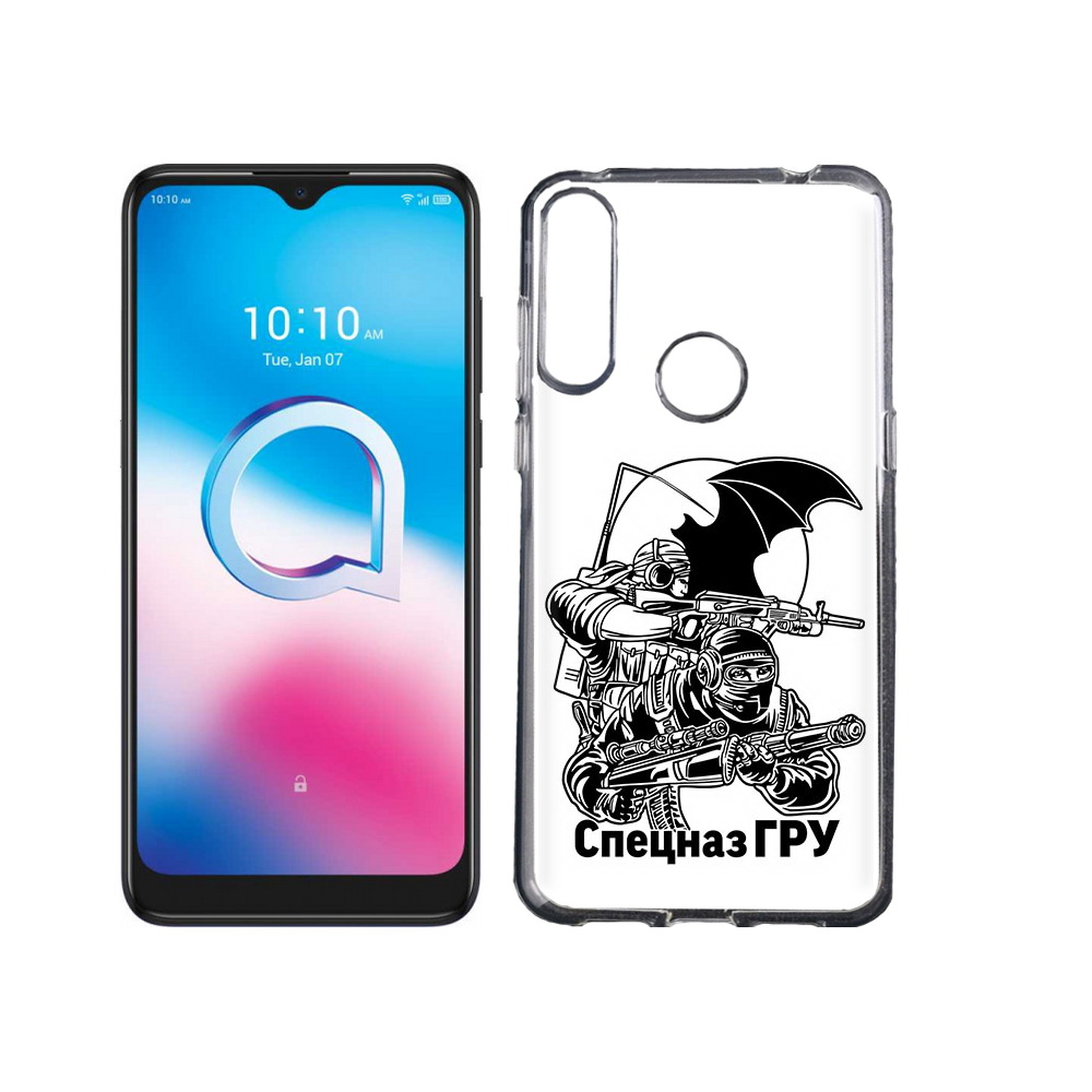 

Чехол MyPads Tocco для Alcatel 3L (2020) 5029Y спецназ гру (PT159035.666.618), Tocco