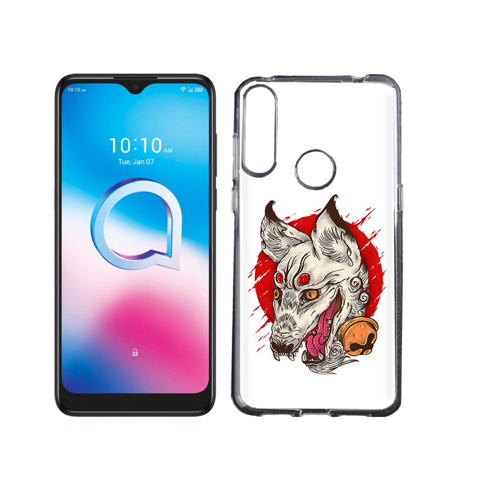 

Чехол MyPads Tocco для Alcatel 3L (2020) 5029Y страшная собака (PT159035.666.627), Tocco