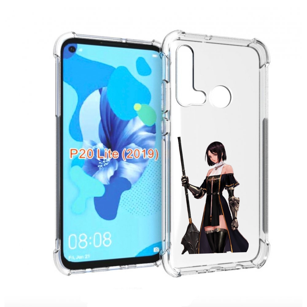 Чехол бампер MyPads dungeon-fighter для Huawei P20 Lite (2019)