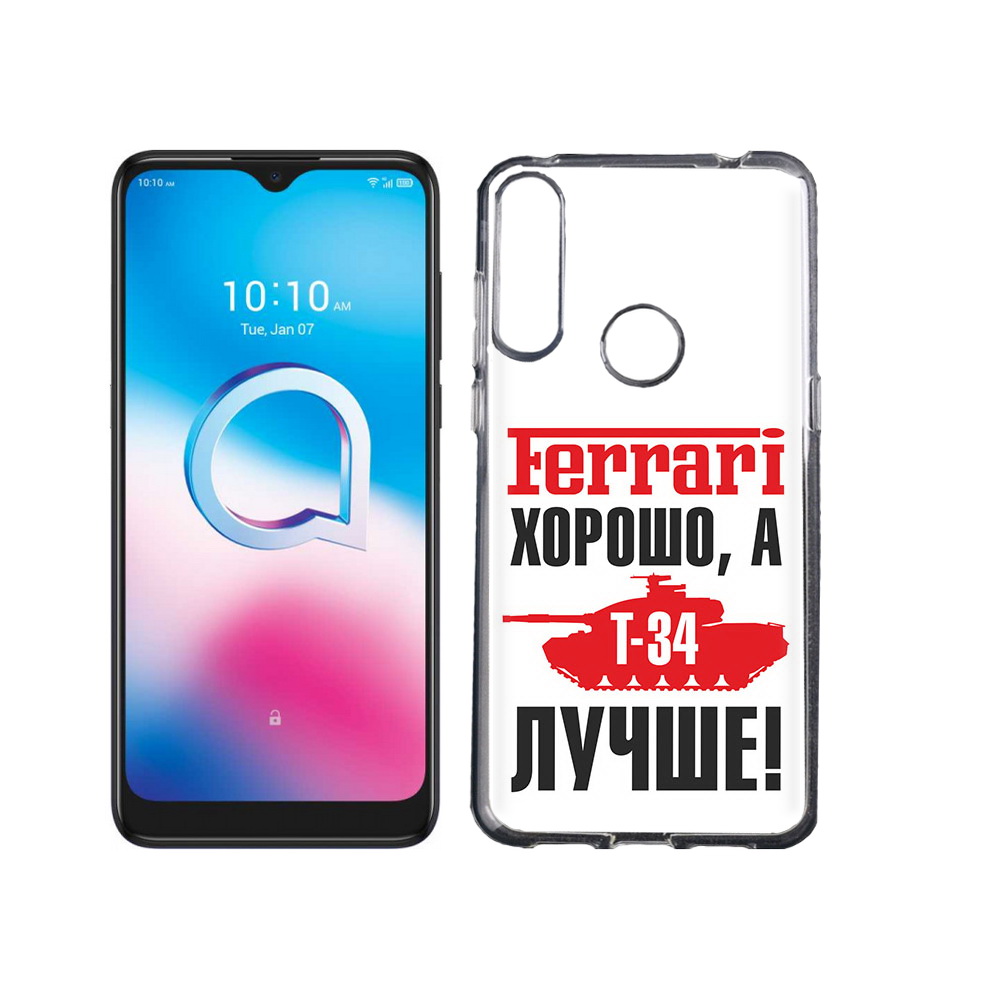 

Чехол MyPads Tocco для Alcatel 3L (2020) 5029Y т 34 лучше (PT159035.666.635), Tocco