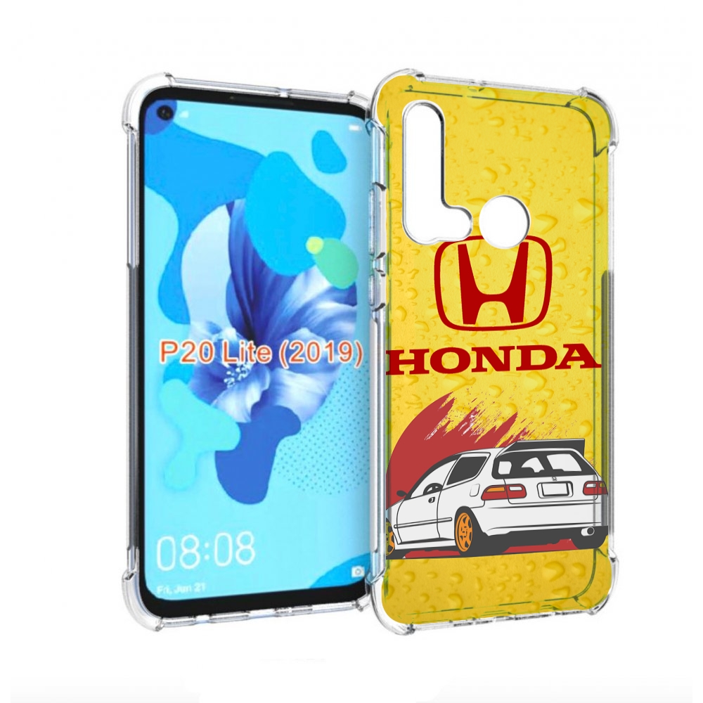

Чехол бампер MyPads honda-motor для Huawei P20 Lite (2019), Прозрачный, Tocco