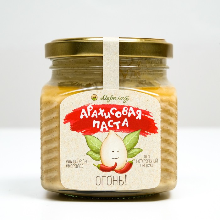 

Арахисовая паста Огонь!