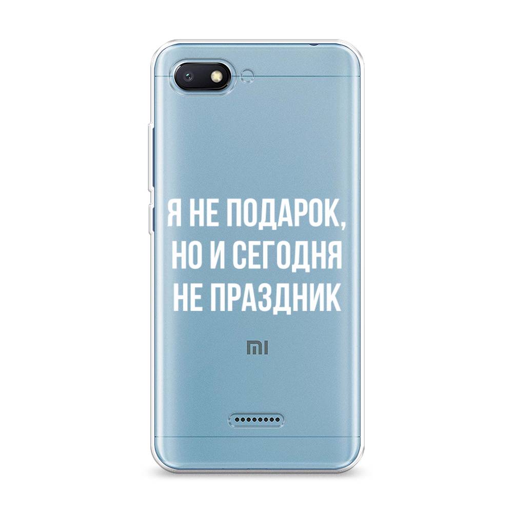 

Чехол Awog на Xiaomi Redmi 6A "Я не подарок", Разноцветный, 34150-6