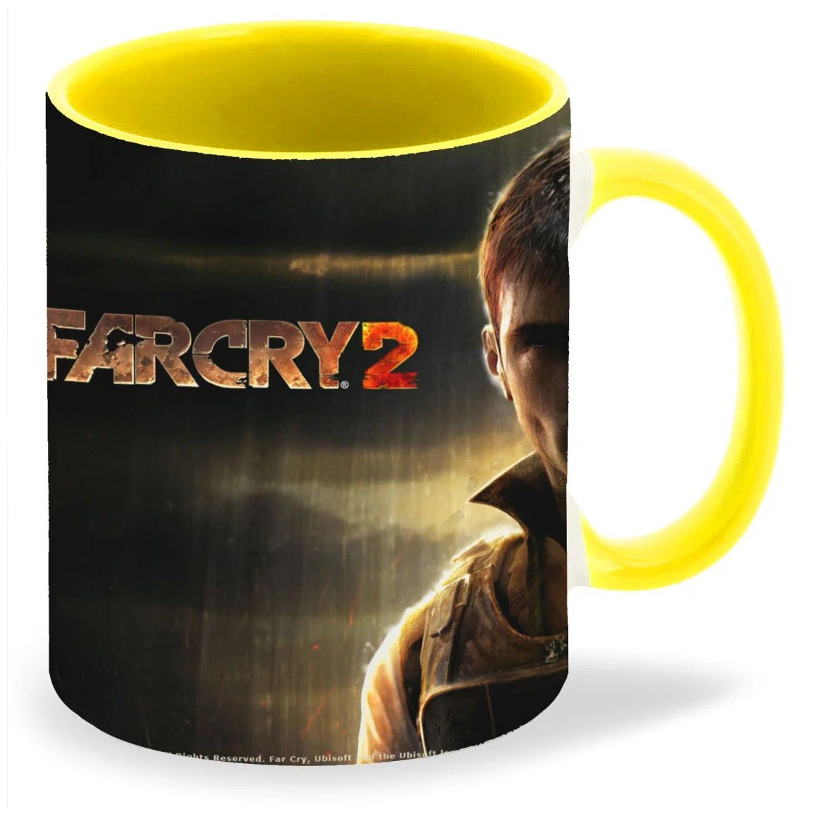 

Кружка CoolPodarok FarCry2 С винтовкой в руке Кровь