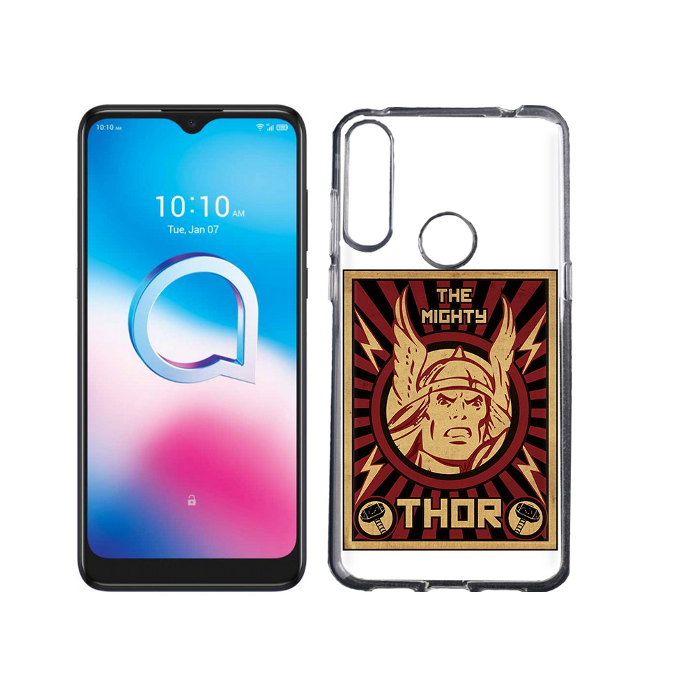 

Чехол MyPads Tocco для Alcatel 3L (2020) 5029Y тор лицо (PT159035.666.646), Tocco