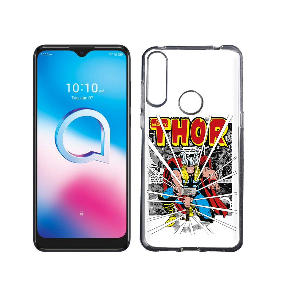 

Чехол MyPads Tocco для Alcatel 3L (2020) 5029Y тор рисунок (PT159035.666.647), Tocco