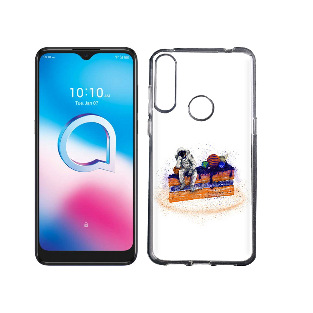

Чехол MyPads Tocco для Alcatel 3L (2020) 5029Y торт с планетами (PT159035.666.648), Tocco
