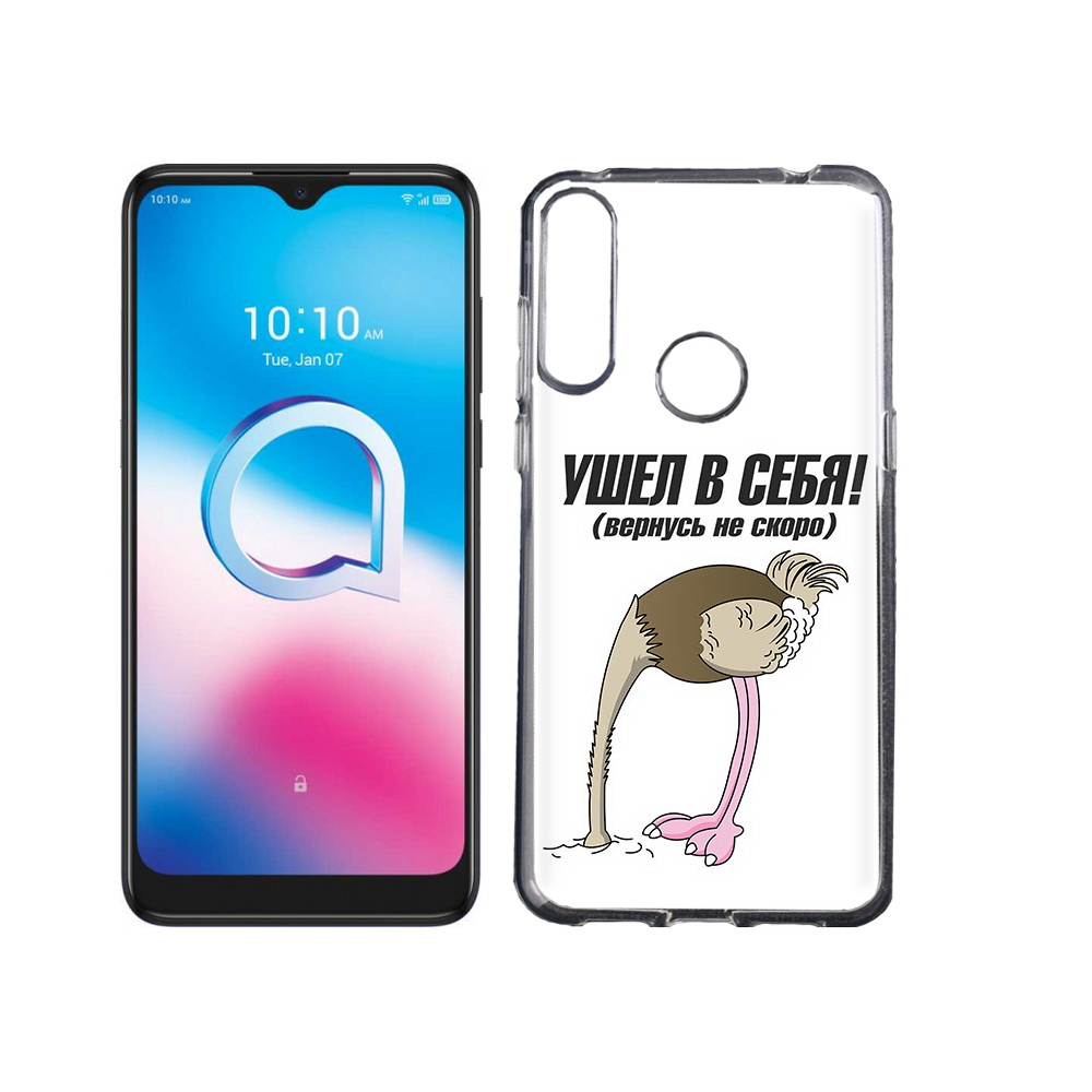 

Чехол MyPads Tocco для Alcatel 3L (2020) 5029Y ушел в себя (PT159035.666.655), Tocco