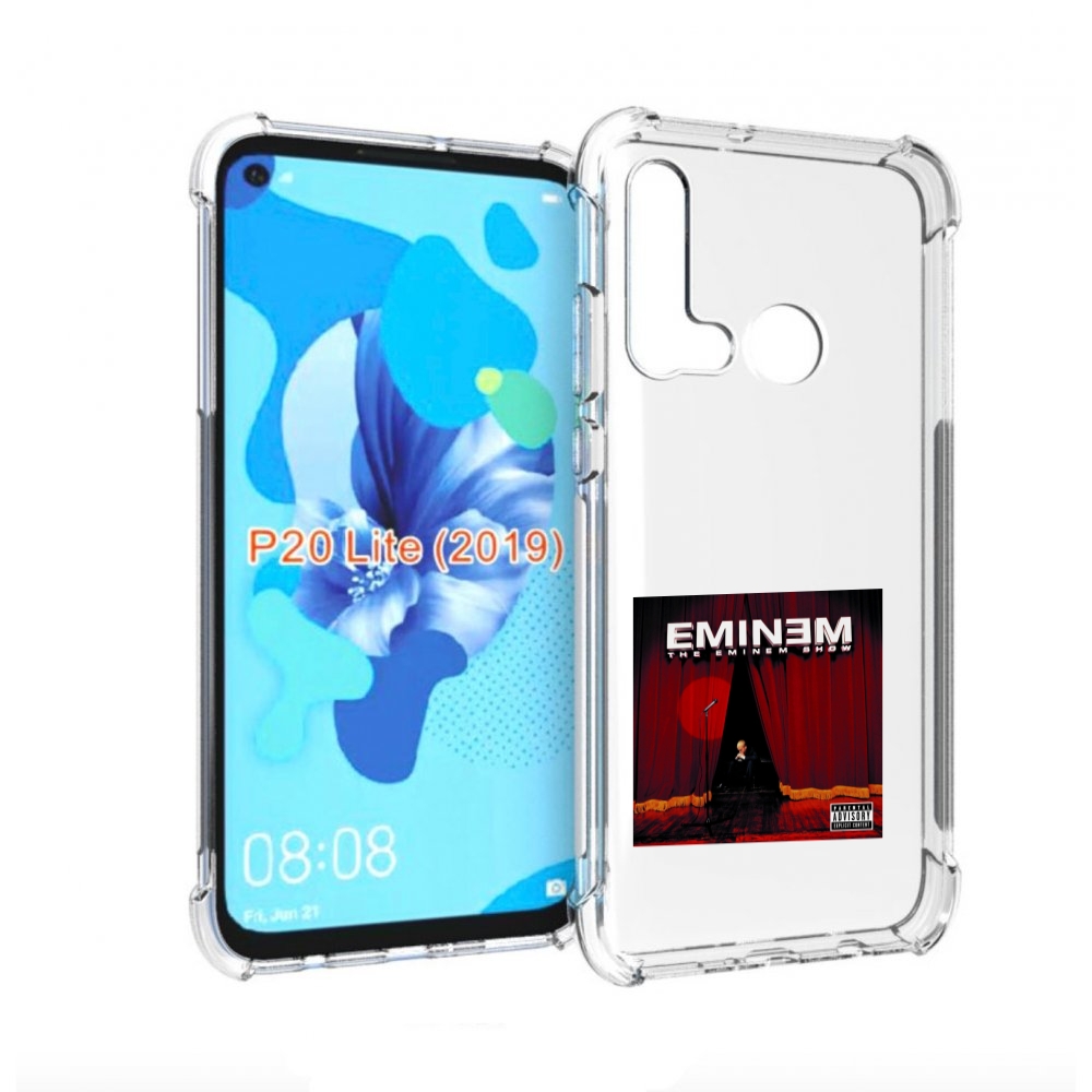 

Чехол Бампер Mypads The Eminem Show Для Huawei P20 Lite (2019), Прозрачный, Tocco