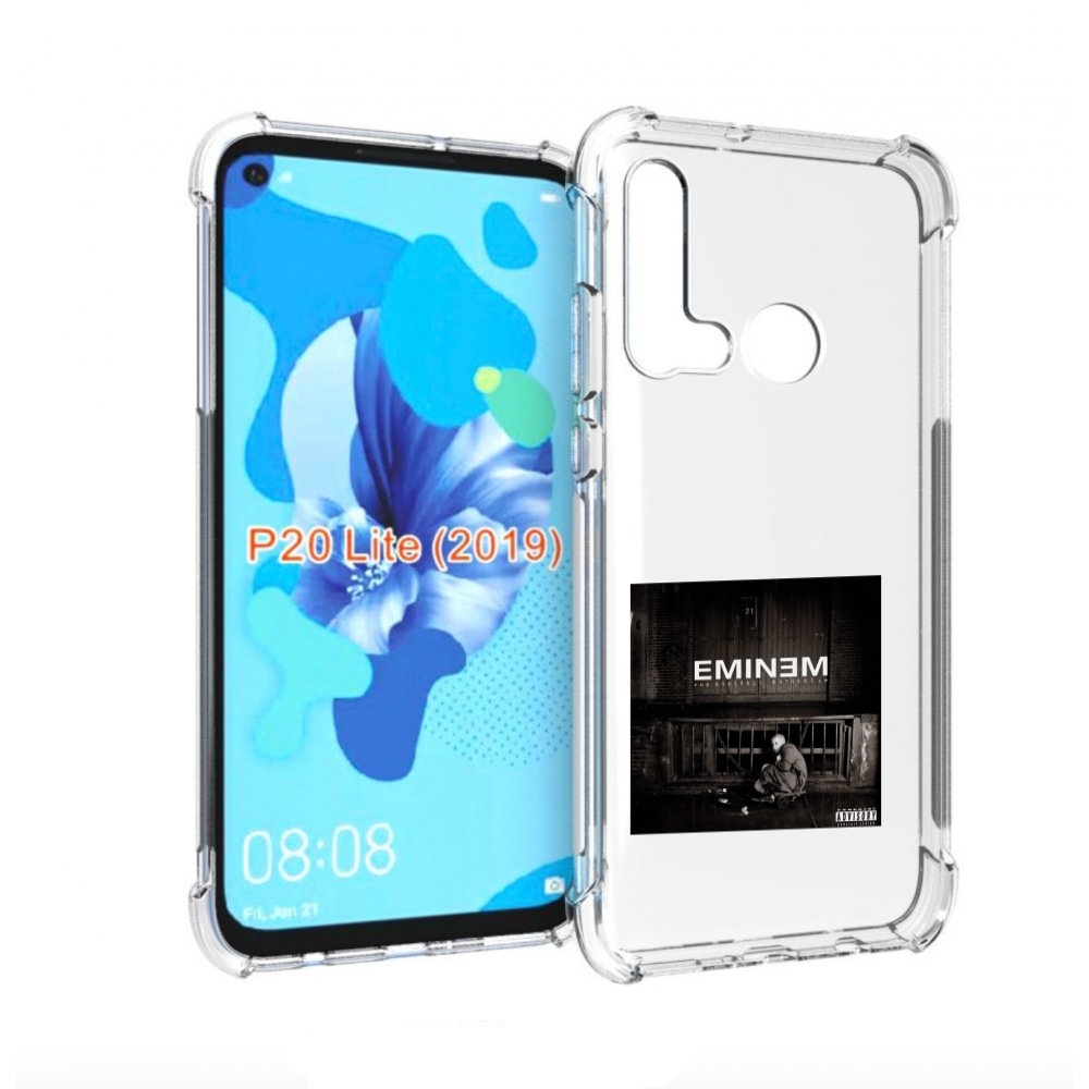 

Чехол Бампер Mypads The Marshall Mathers Lp Для Huawei P20 Lite, Прозрачный, Tocco