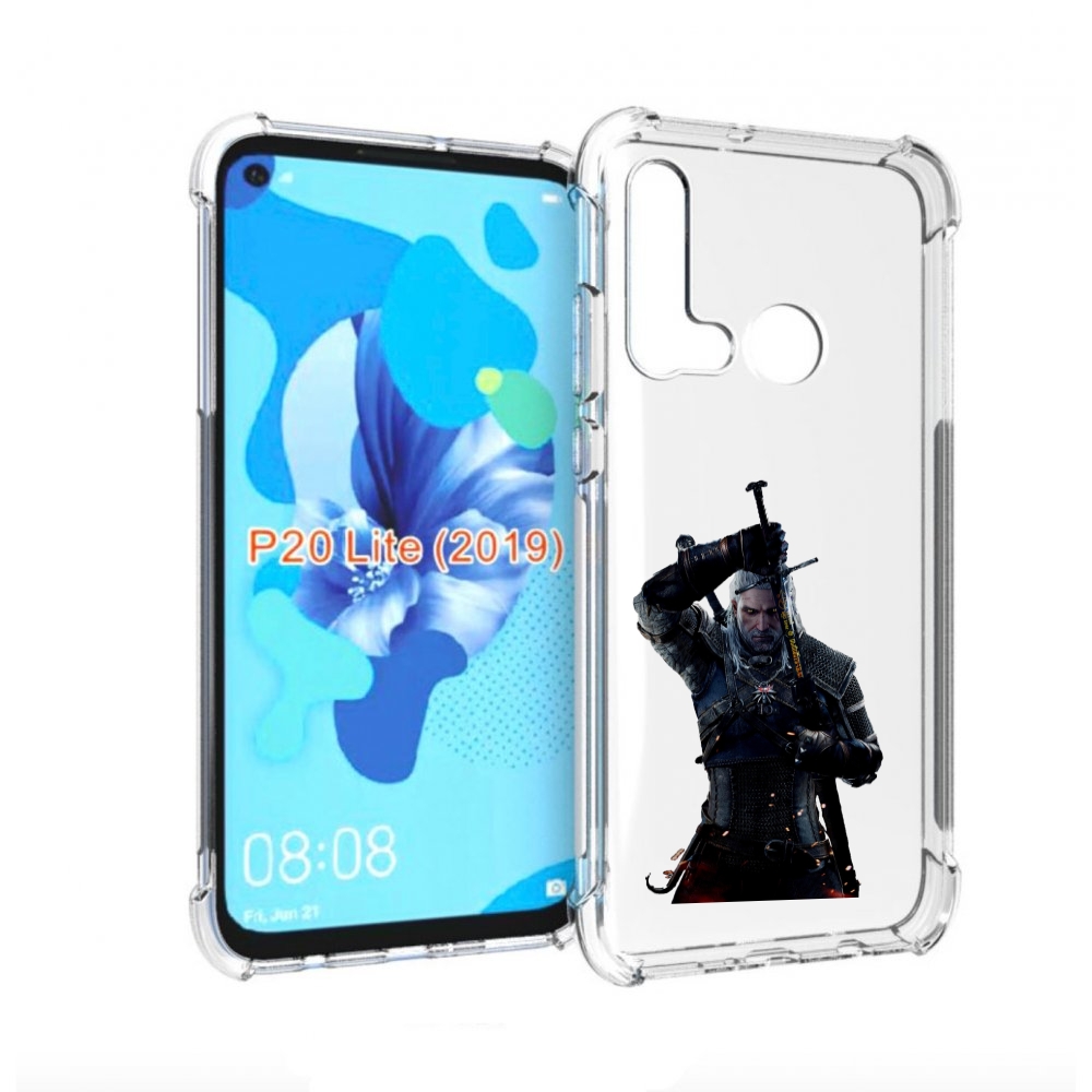 

Чехол бампер MyPads The-Witcher-3-Ведьмак для Huawei P20 Lite (2, Прозрачный, Tocco