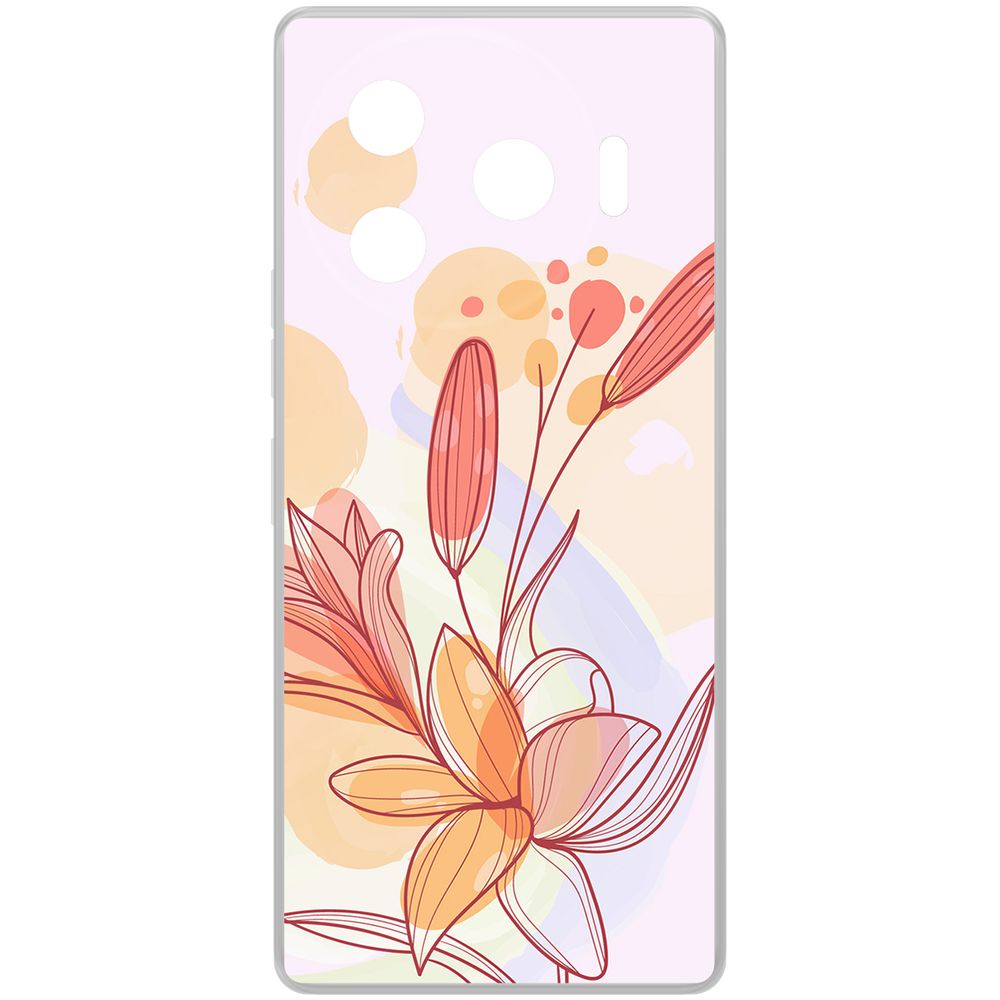 

Чехол-накладка Krutoff Clear Case Фантазия для TECNO Camon 30 Pro 5G, Прозрачный