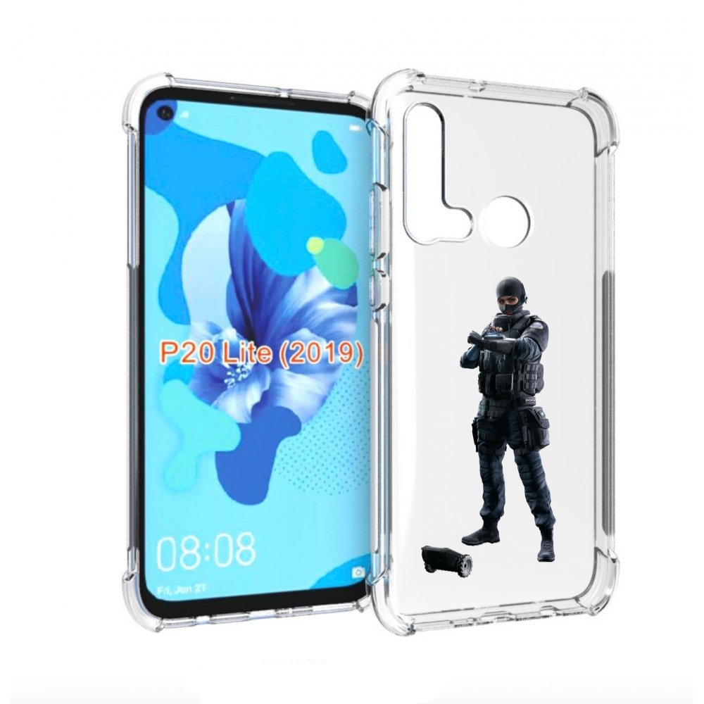 

Чехол бампер MyPads Tom-Clancy's-Rainbow-Six-1 для Huawei P20 Li, Прозрачный, Tocco