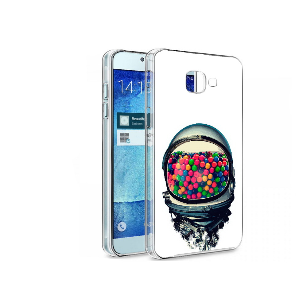 

Чехол MyPads Tocco для Samsung Galaxy A8 шлем космонавта, Tocco