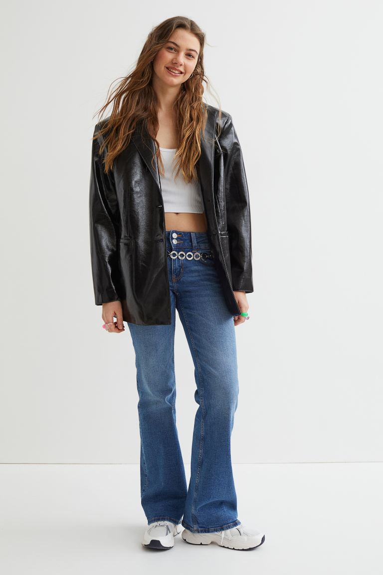 

Жакет женский H&M 1035983003 черный L (доставка из-за рубежа), 1035983003