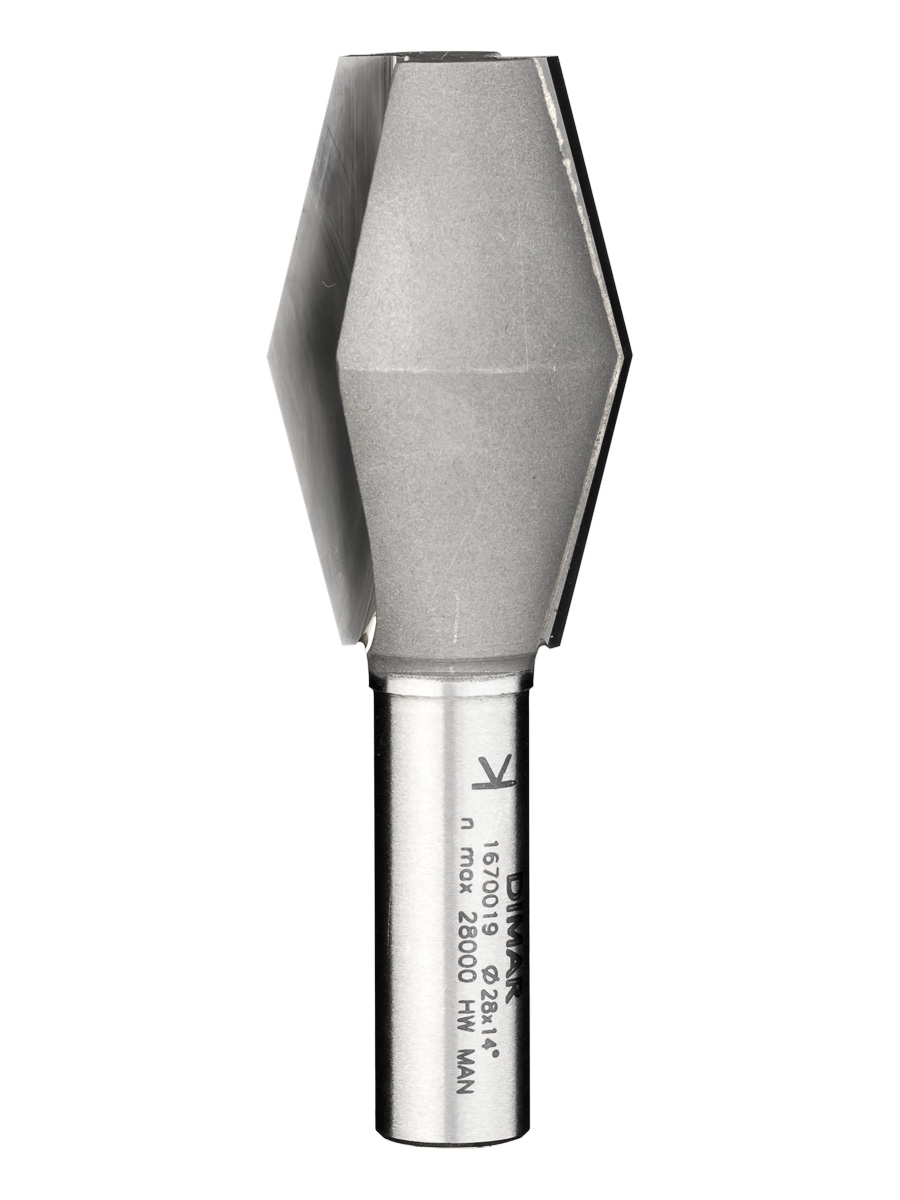 

Фреза DIMAR 1670019 шпонка ласточкин хвост СЛЭБ 14 гр D28x46 L84 хвостовик 12MQ,1 670 019, 1670019