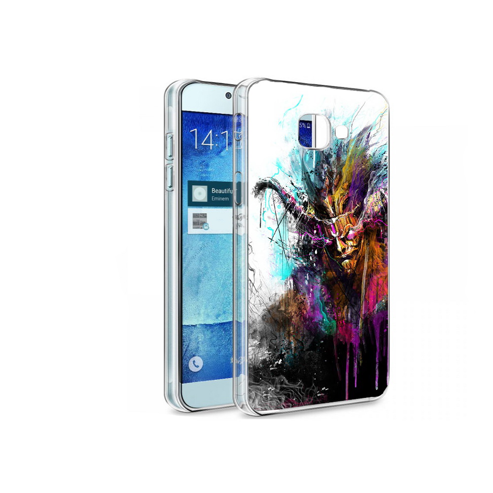 

Чехол MyPads Tocco для Samsung Galaxy A8 яркий дьявол, Tocco