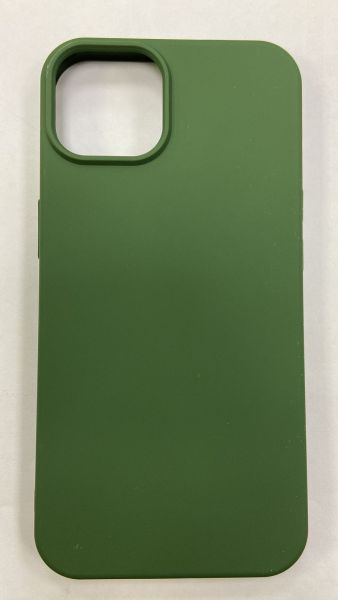 Накладка силикон Soft Touch для iPhone 13 Pro Max Темно-зеленый
