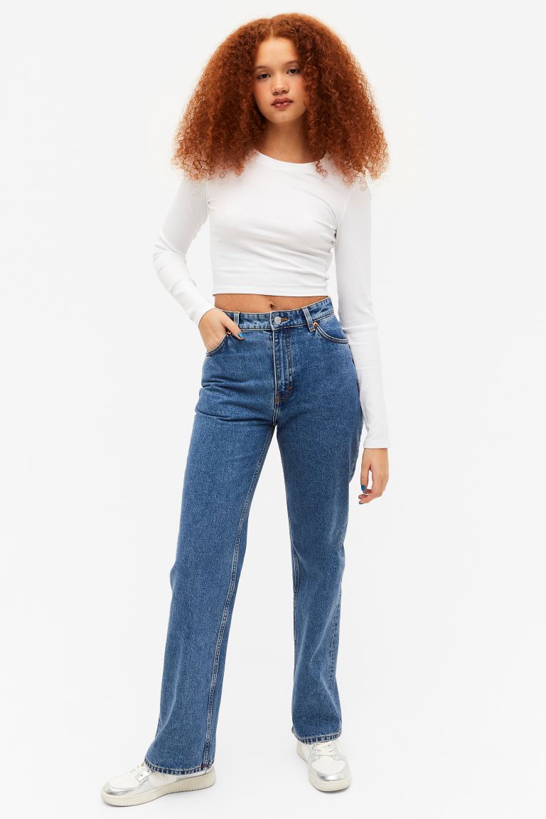 

Джинсы женские Monki 1035994001 синие 28 (доставка из-за рубежа), 1035994001