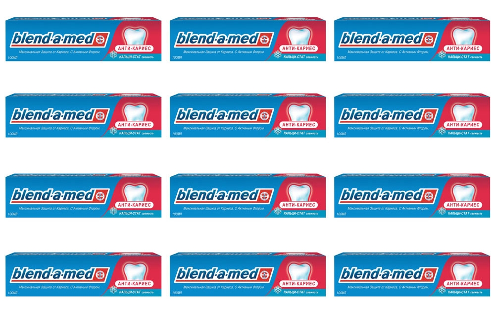 

Зубная паста BLEND-A-MED 12 шт.