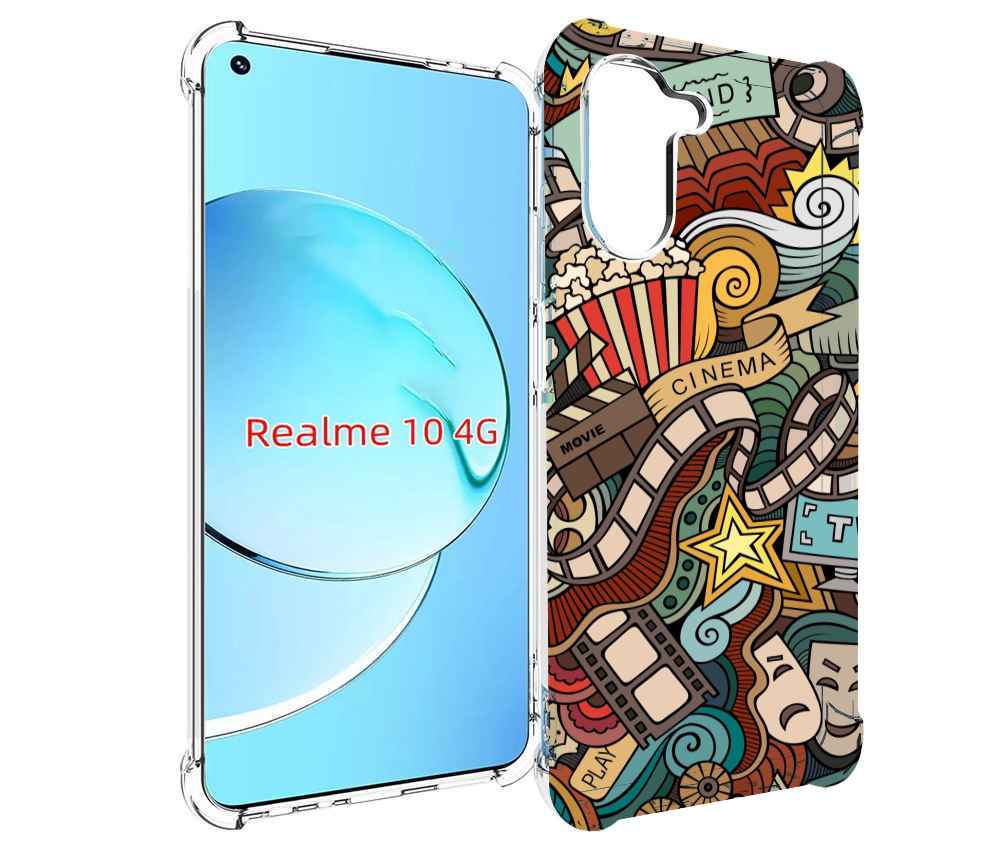 

Чехол MyPads любимое кино для Realme 10, Прозрачный, Tocco