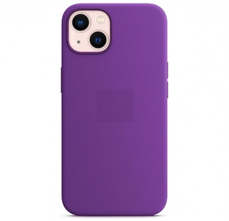 

Накладка силикон Silicone Case для iPhone 13 Бледно-Фиолетовый, iPhone 13